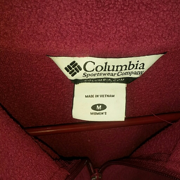 Columbia Zip up fleece - Picture 2 of 2
